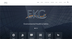 Desktop Screenshot of ekginc.com